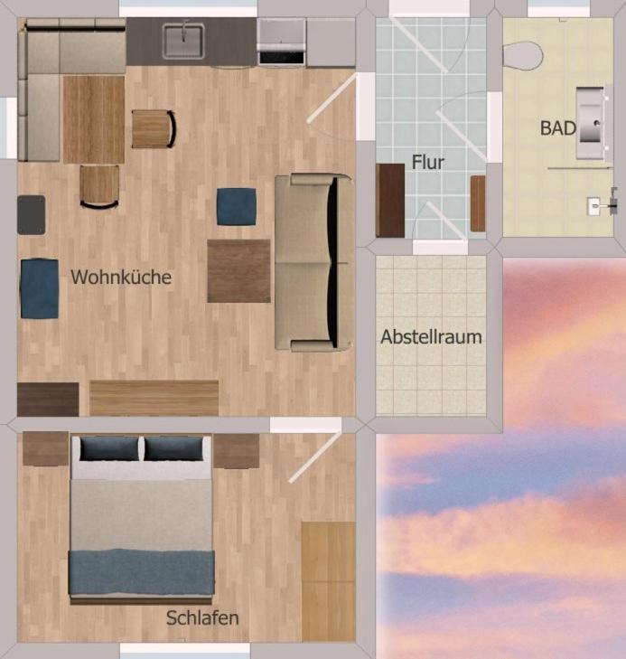 Apartment Almglueck Ервалд Екстериор снимка